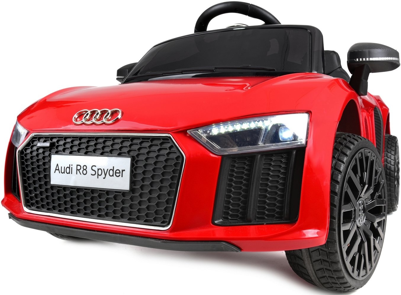 Elektrische kinderauto - Audi R8 Spyder - 2x35W - rood