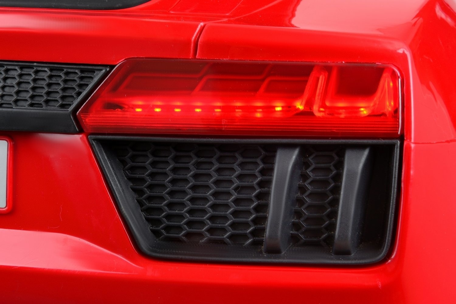 Elektrische kinderauto - Audi R8 Spyder - 2x35W - rood