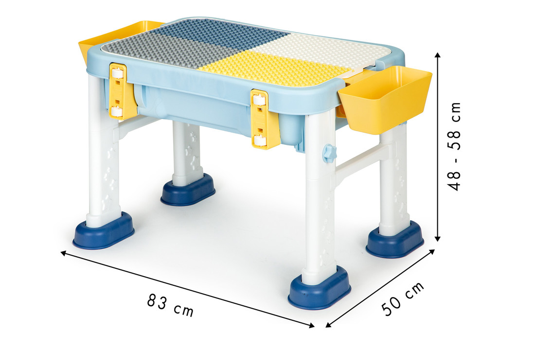 Speeltafel blokken stapelen - tekentafel - kinder speelset