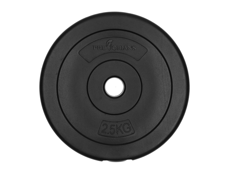 Halterschijf gewichten set 20 kg - 26 mm diameter - 8x 2,5 kg