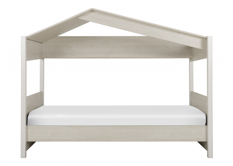 Huisbed - kinderbed - 90x200 cm whitewash