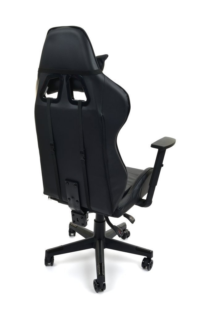 Gamestoel ergonomisch zwart ECO-leer - bureaustoel