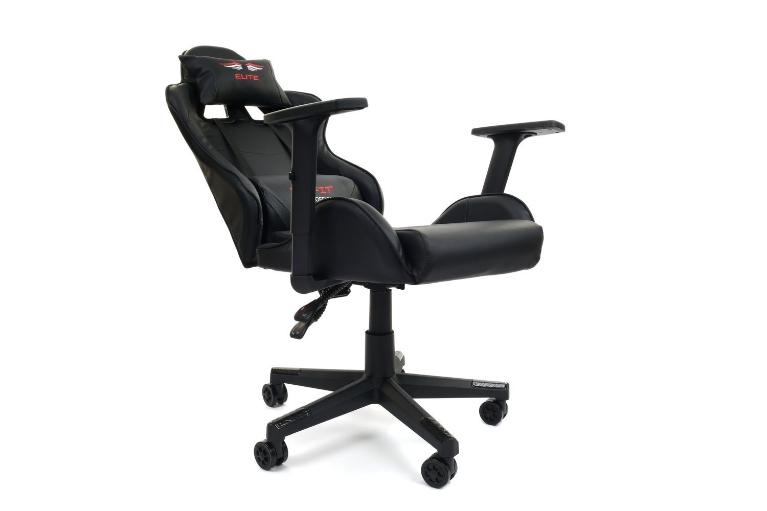 Gamestoel ergonomisch zwart ECO-leer - bureaustoel