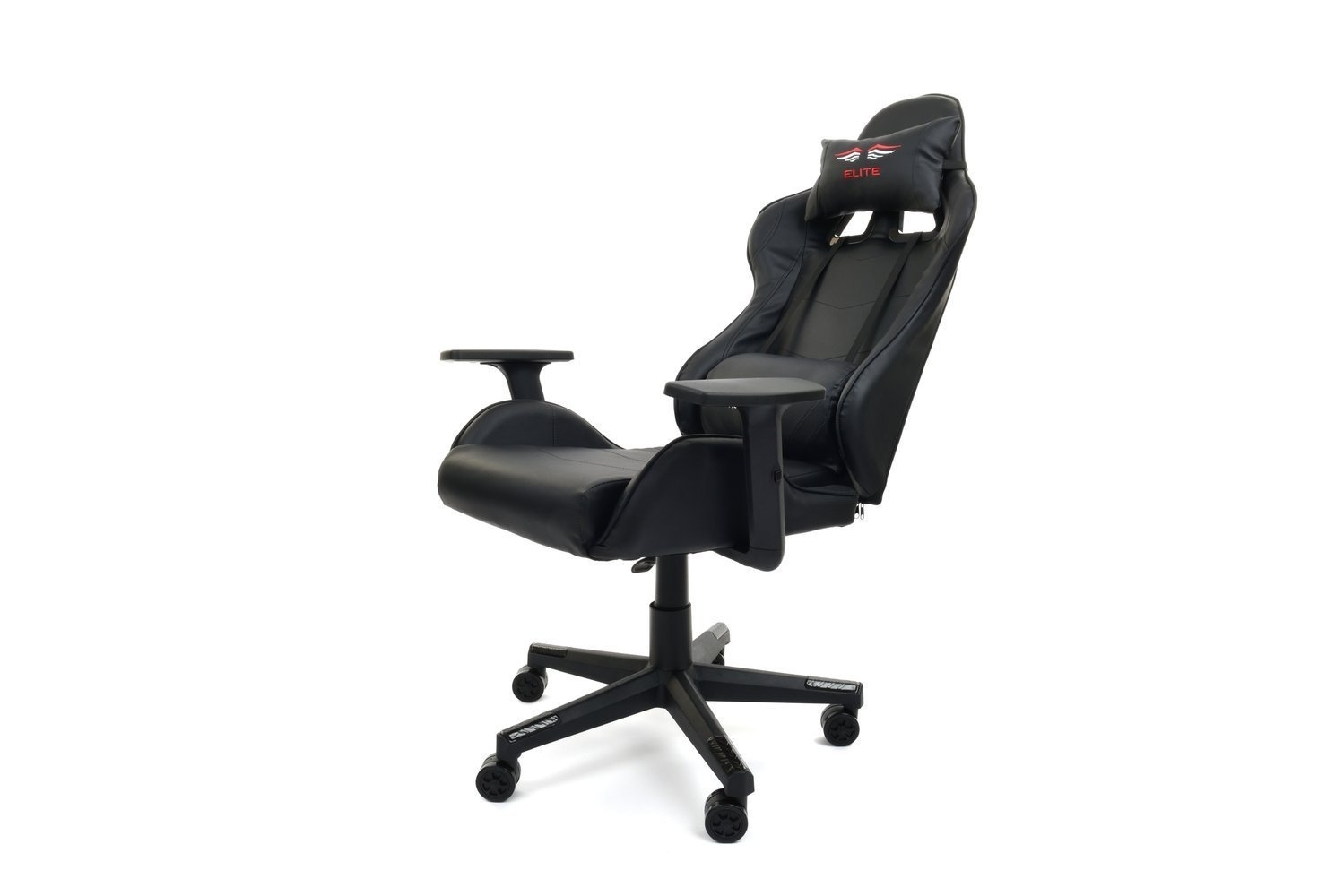 Gamestoel ergonomisch zwart ECO-leer - bureaustoel
