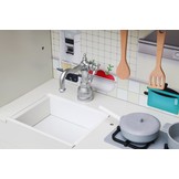 Kinderkeuken grijs met Ledverlichting - inclusief keukengerei