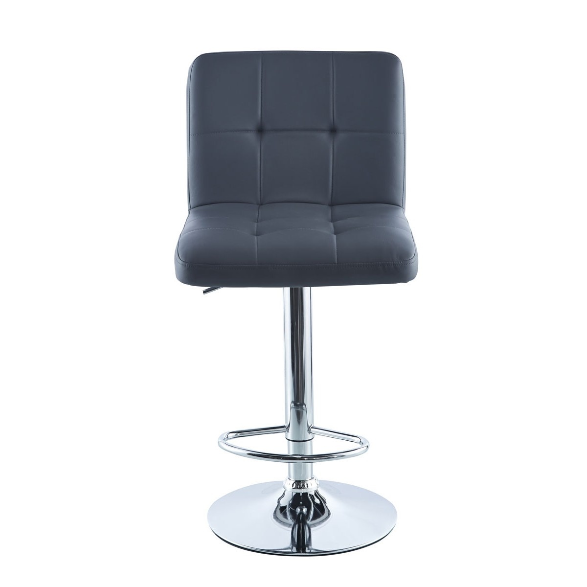 Barkruk grijs - set van 2 - draaibaar& verstelbaar