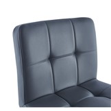 Barkruk grijs - set van 2 - draaibaar& verstelbaar