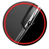 Gaming bureau 120x60x75 cm zwart met LED verlichting