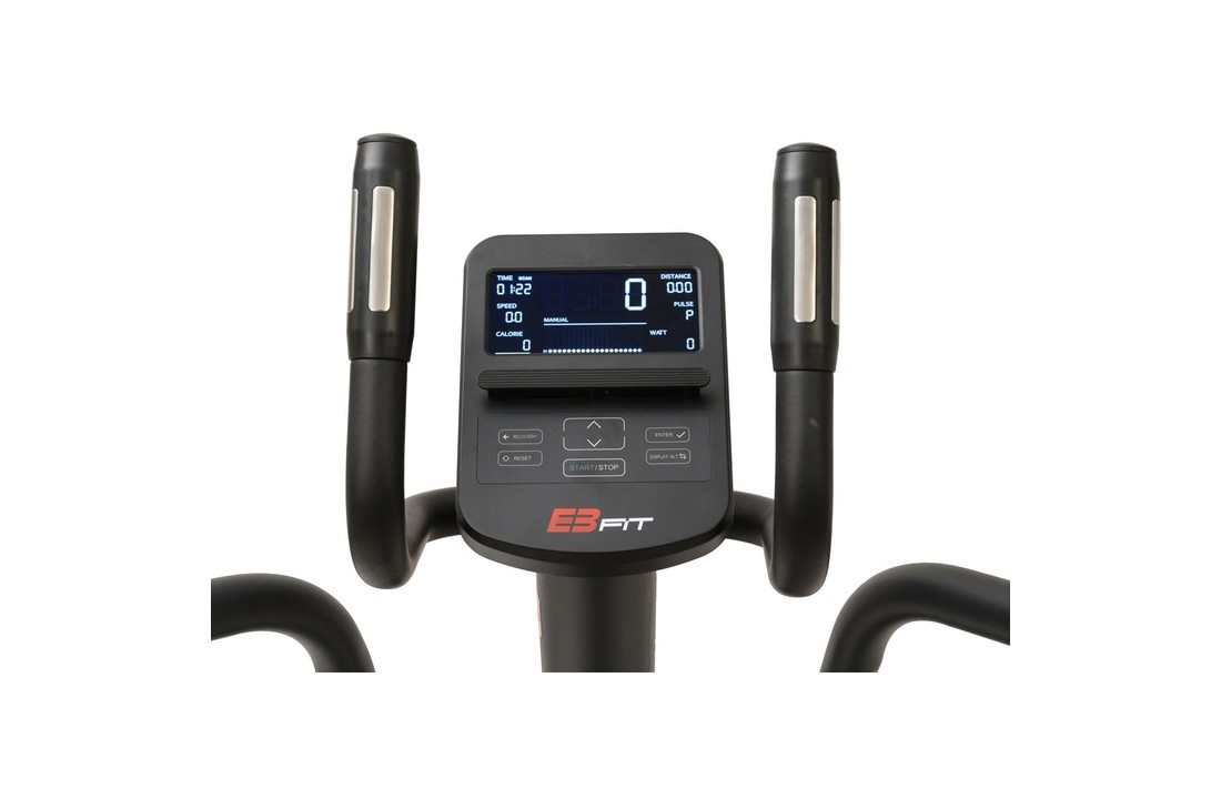 Crosstrainer met magnetische weerstand - 16 programma's - zwart