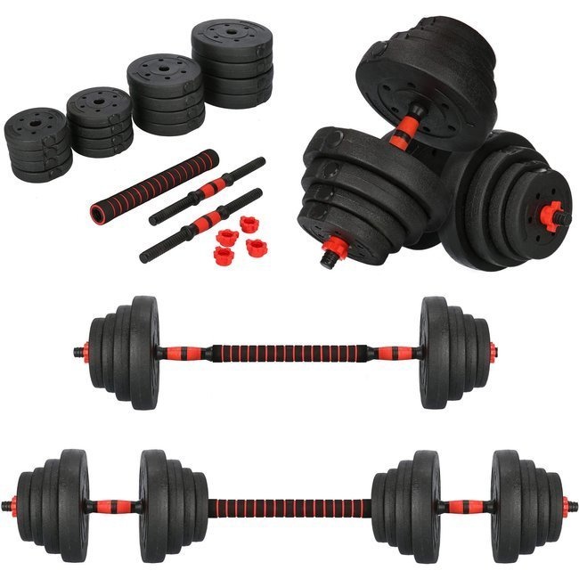 Halterset - verstelbare dumbbells - gewichten set - 40 kg