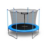 Trampoline - 252 cm - blauw - met ladder en binnenrand net - tot 120 kg