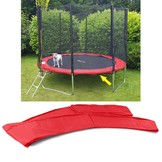 Trampoline rand afdekking - Rood - 244 cm