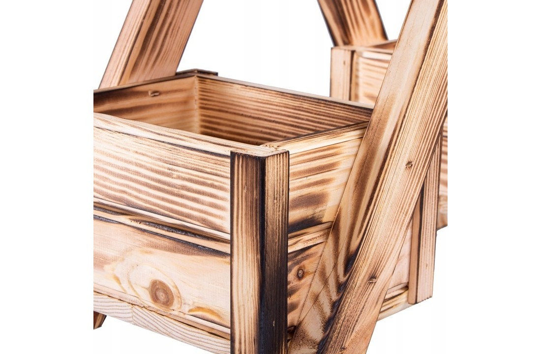 Bloemenbed - bloembak - balkon bloempot - 47x22x42 cm