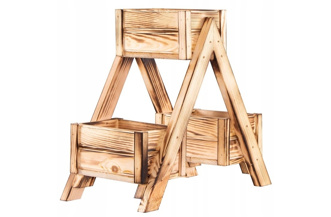 Bloemenbed - bloembak - balkon bloempot - 47x22x42 cm