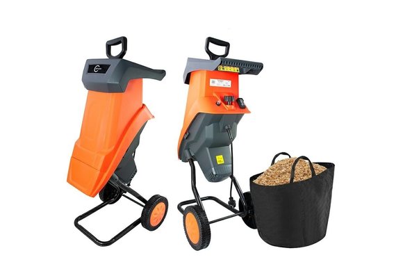 Houtversnipperaar - 2400 W hakselaar - tot 39 mm takken