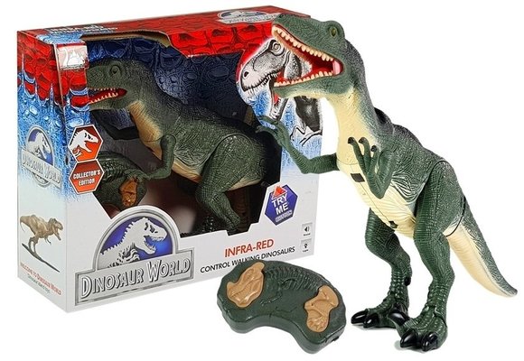 RC Dinosaurus op batterijen - Tyrannosaurus Rex met geluiden