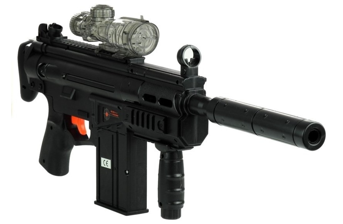 Elektrische MP5 BB gun met 1500 water BB balletjes