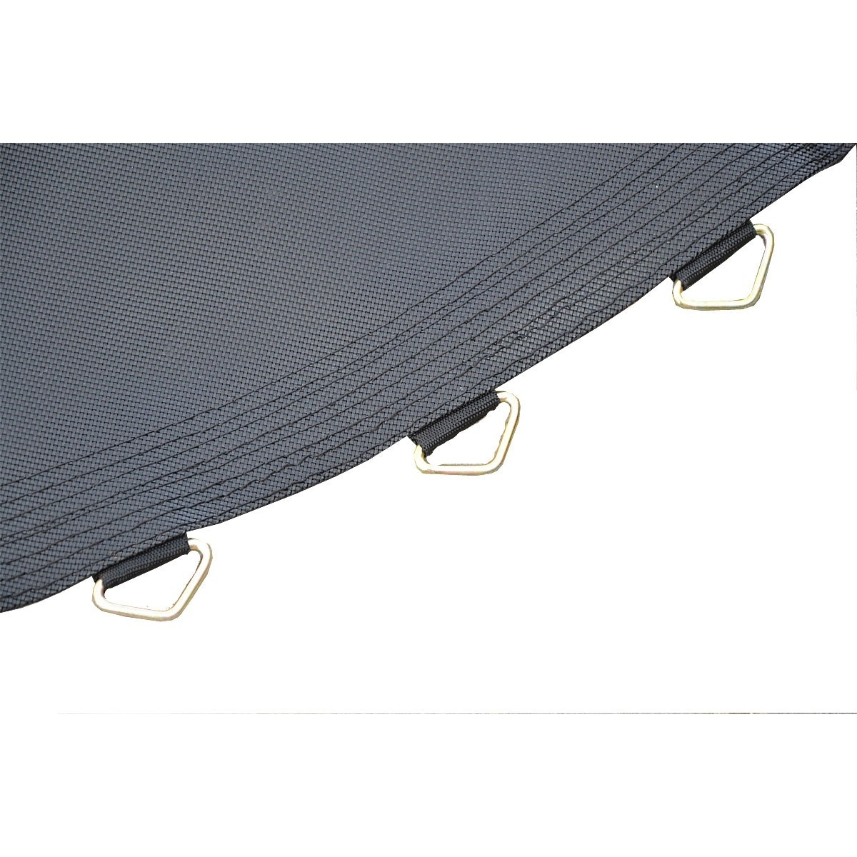 Springmat 244 cm - geschikt voor 8 feet trampolines met 48 veren - Zwart