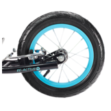 Kinder step met 12’’ luchtbanden – dubbele V-brake – zwart