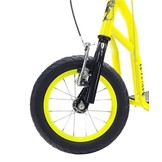 Kinder step met 12’’ luchtbanden – dubbele V-brake –geel