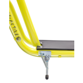 Kinder step met 12’’ luchtbanden – dubbele V-brake –geel