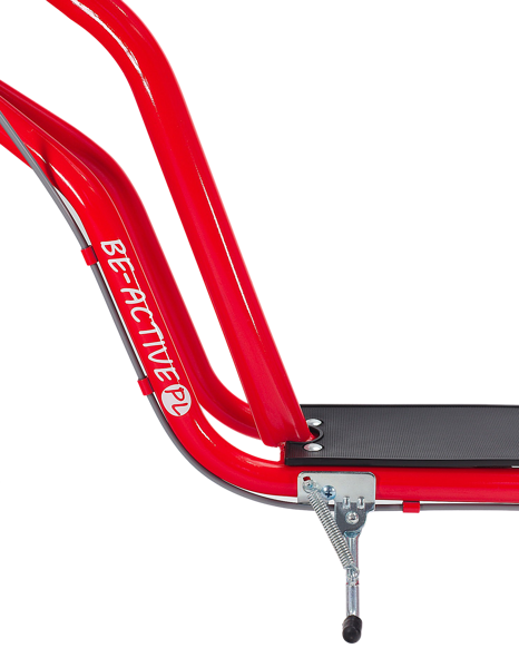 Kinder step met 12’’ luchtbanden – dubbele V-brake – rood