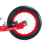 Kinder step met 12’’ luchtbanden – dubbele V-brake – rood