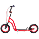 Kinder step met 12’’ luchtbanden – dubbele V-brake – rood