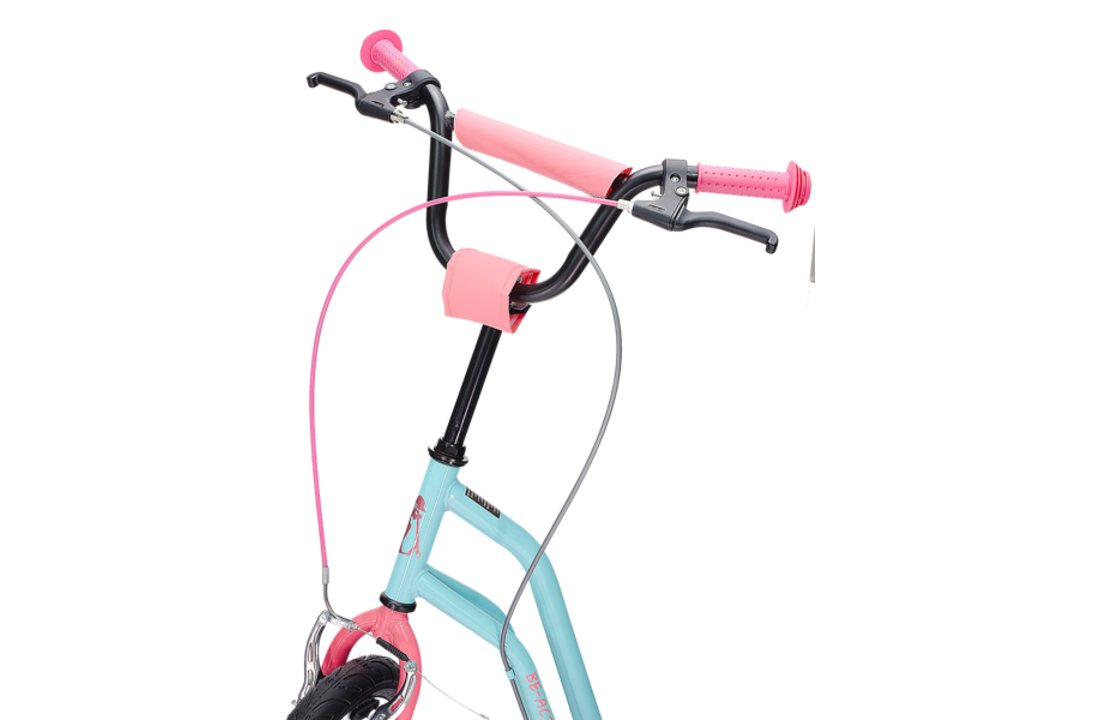 Kinder step met 12’’ luchtbanden – dubbele V-brake – blauw
