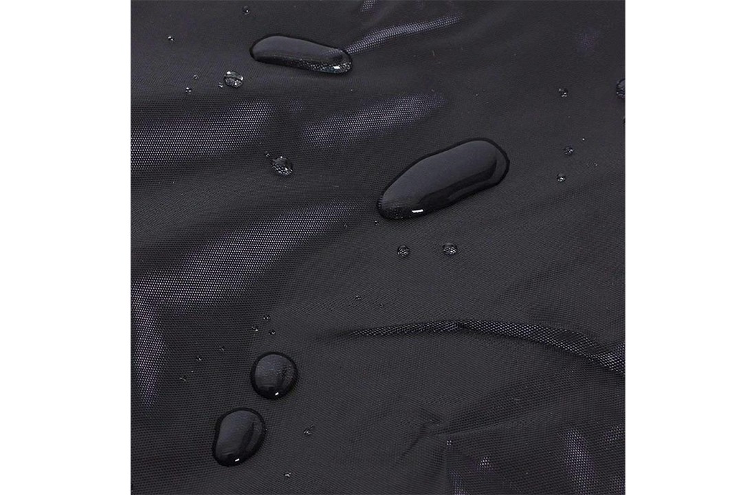 Afdekhoes BBQ - barbecue hoes Polyester - zwart - 124x65x110 cm