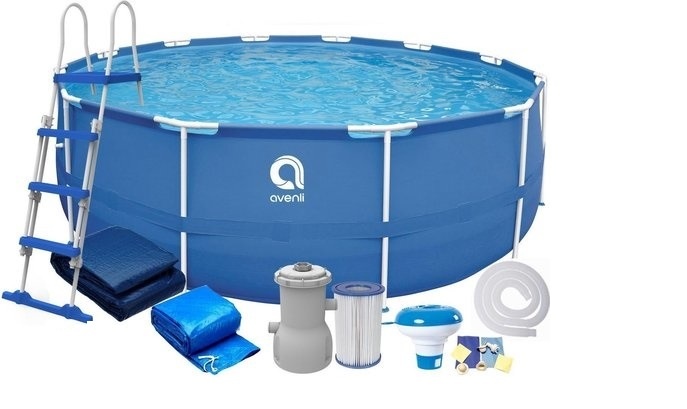 Avenli - zwembad 450x122cm - met filterpomp - compleet