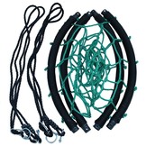 Nestschommel - open gevlochten - 100 cm diameter - 165 cm touwen