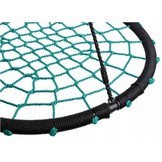Nestschommel - open gevlochten - 100 cm diameter - 165 cm touwen