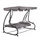 Schommelbank 4-zits - DeLuxe - 220x120x162 cm - inc kussens & cupholder