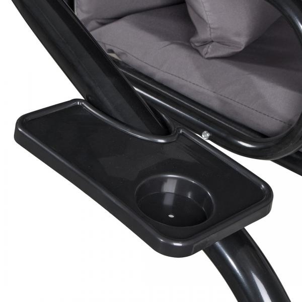 Schommelbank 4-zits - DeLuxe - 220x120x162 cm - inc kussens & cupholder