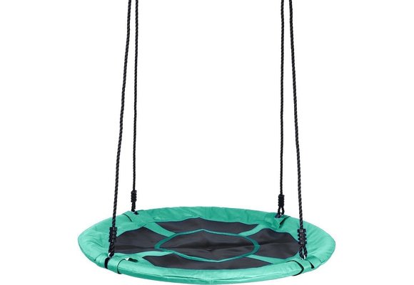 Nestschommel 110 cm - Oxford Polyester groen - tot 150 kg
