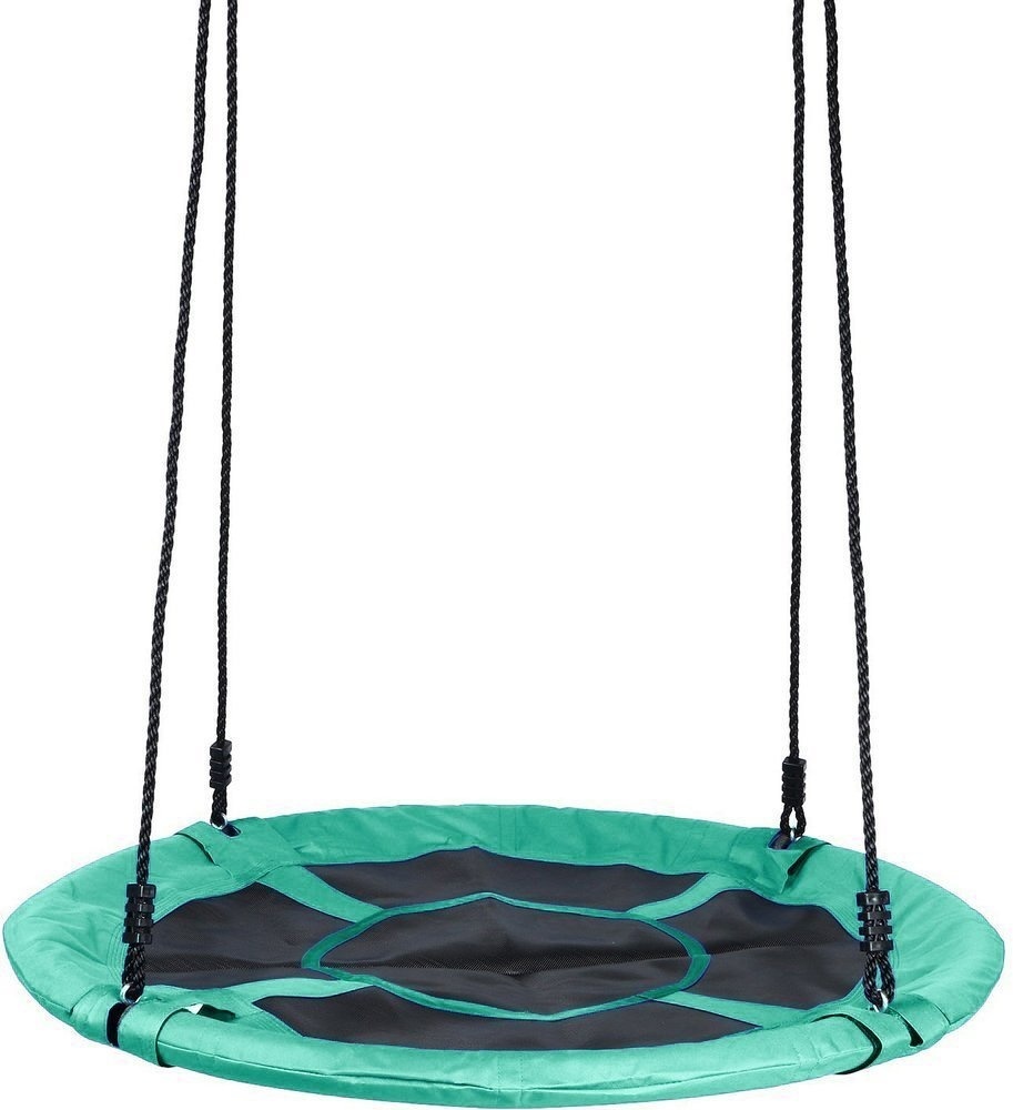 Nestschommel 110 cm - Oxford Polyester groen - tot 150 kg