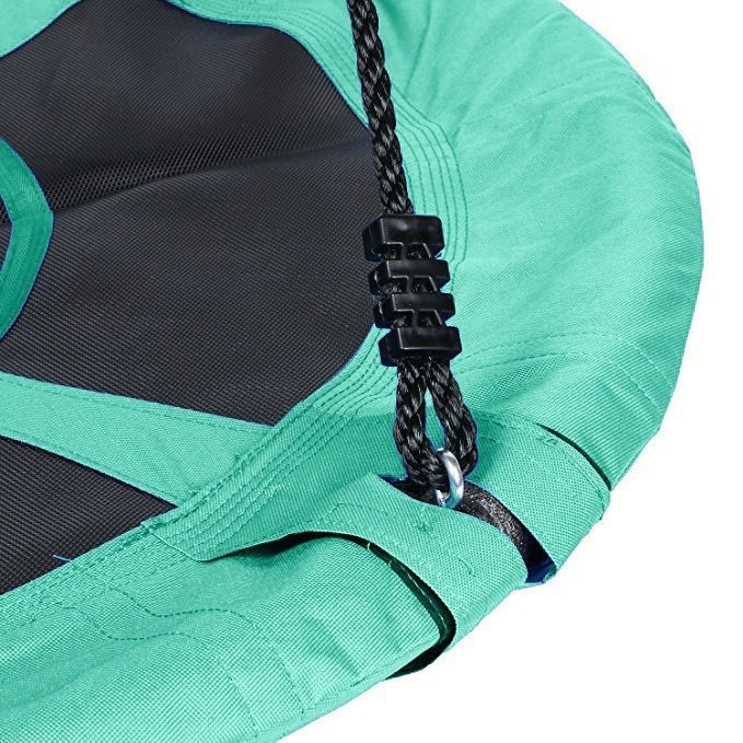 Nestschommel 110 cm - Oxford Polyester groen - tot 150 kg