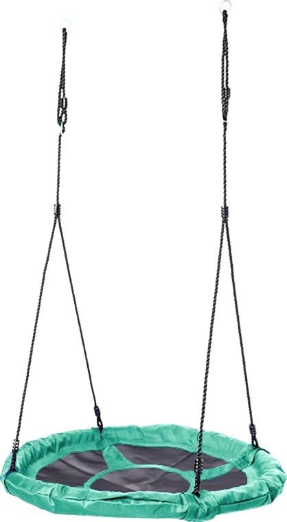 Nestschommel 110 cm - Oxford Polyester groen - tot 150 kg