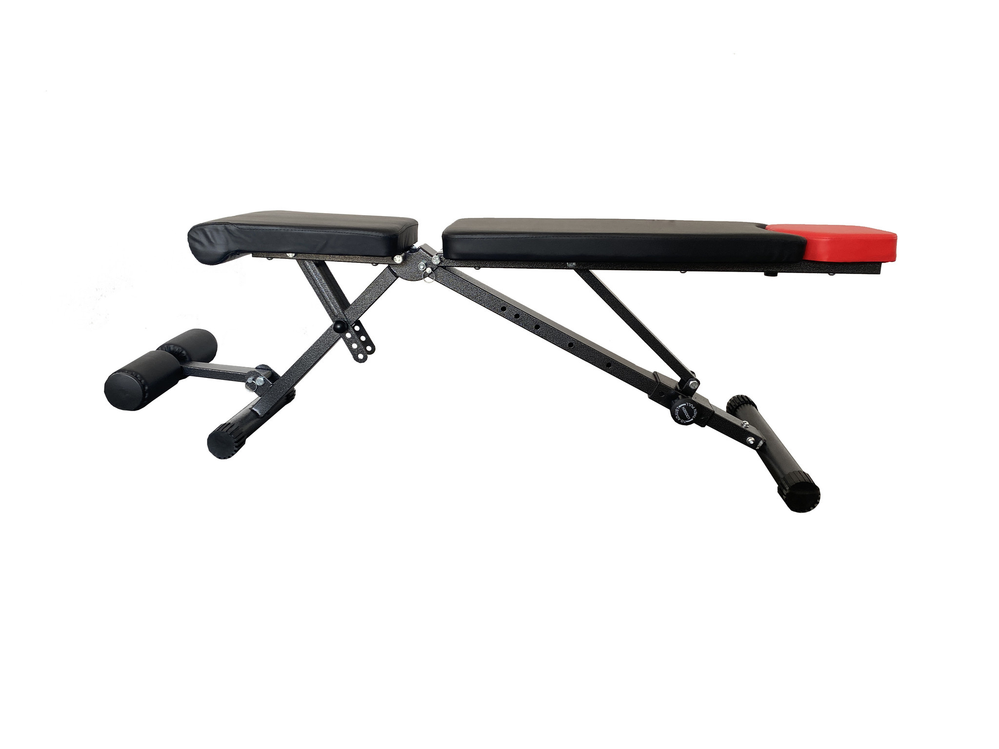 Sportbank met gewichten - verstelbaar - 20 kg halter set