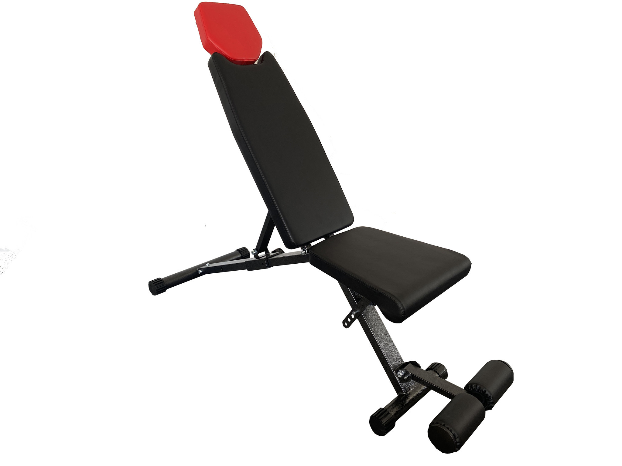 Sportbank met gewichten - verstelbaar - 20 kg halter set