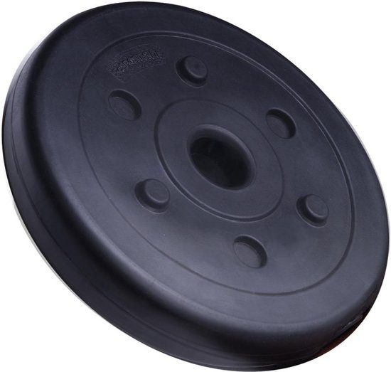 Sportbank met gewichten - verstelbaar - 20 kg halter set