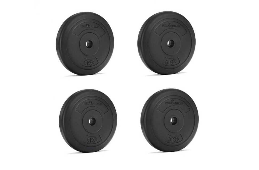 Halterbank combinatie set - 60 kg schijven - 152 cm brede halterstang + 2 dumbbells