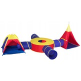 Kinder speeltent – 400x320x135 cm – 4 tunnels