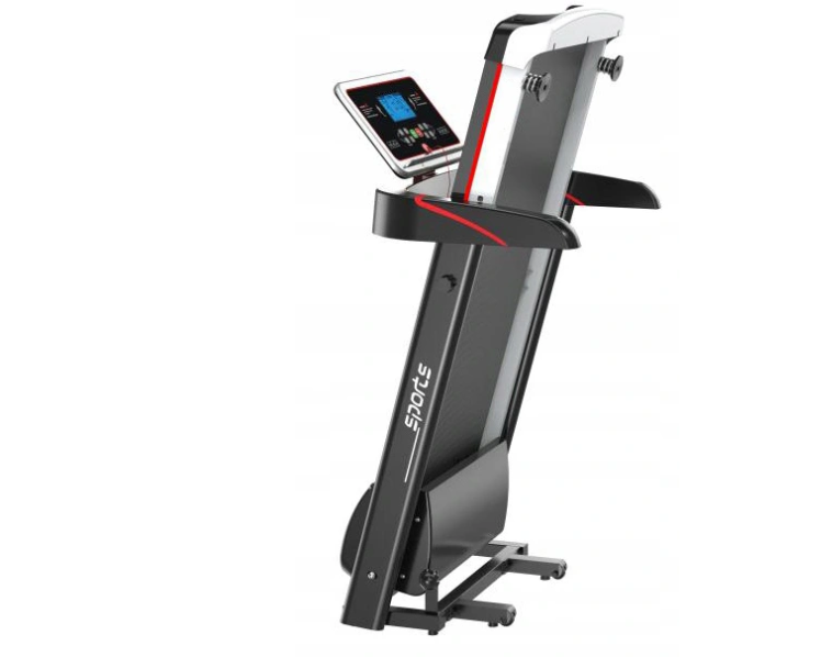 Loopband elektrisch - opvouwbaar loopvlak - tot 12,8 km/u - kantelbaar LCD