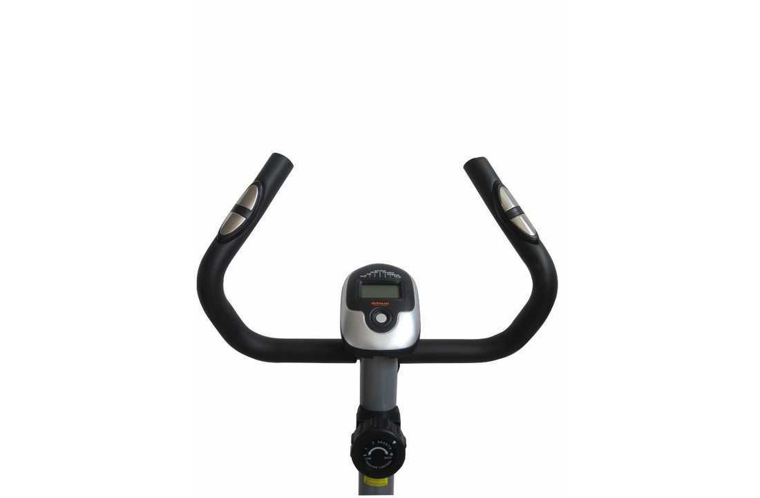 Hometrainer grijs - magnetische verstelling - 8 weerstanden