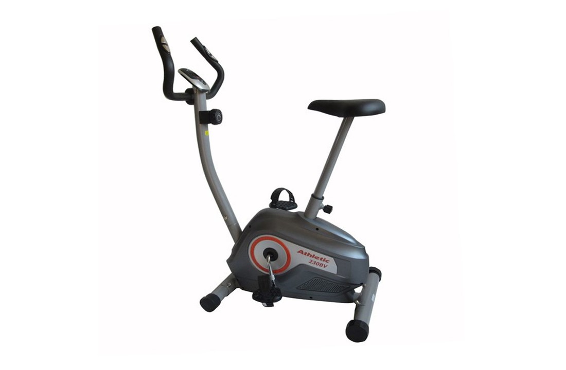 Hometrainer grijs - magnetische verstelling - 8 weerstanden
