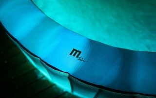 MSpa Starry LED-blauw - bubbelbad buiten - 6-persoons - 204cm