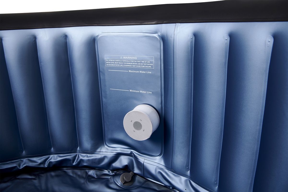 MSpa Bergen - bubbelbad - opblaasbaar - 4-persoons - 180x73 cm