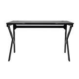 Gaming bureautafel - zwart - 120x60x73 cm - Carbon Fiber Look